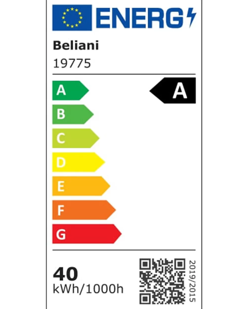 Beliani Lampada a LED Elegante con 5 Luci Integrate - Design Moderno in Ferro Dorato per Illuminazione d'Interni