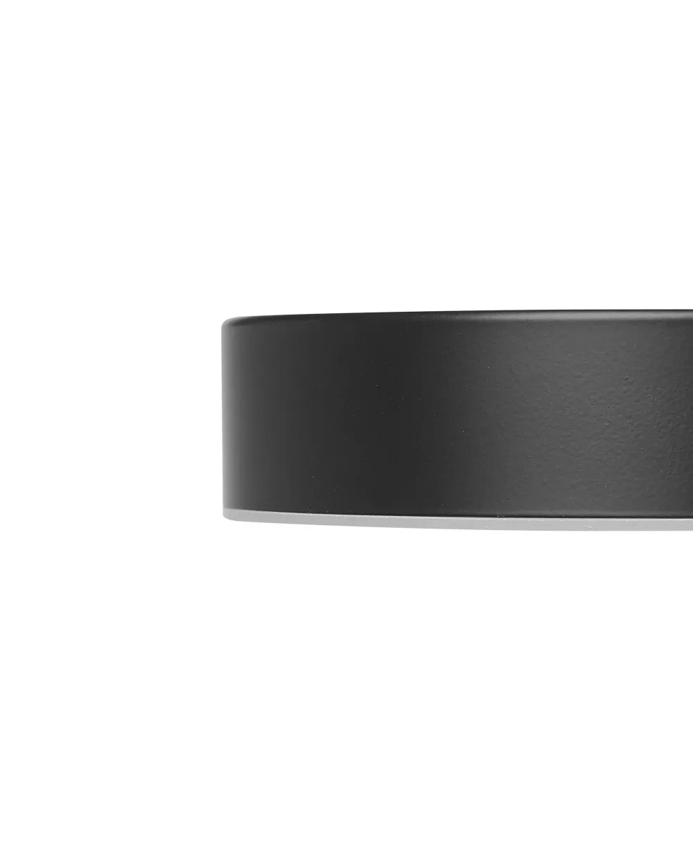Lampada a LED per Soffitto Beliani Modello Luga - 5 Luci in Ferro Nero Design Moderno