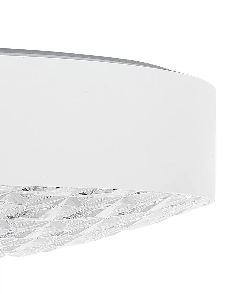 Lampada a LED Beliani Arli - Plafoniera Moderna in Ferro Bianco, Design Elegante e Risparmio Energetico (In Promozione)
