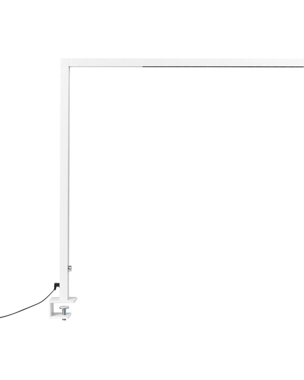Lampada LED da Tavolo Moderna in Alluminio – Bianco Volans | Beliani