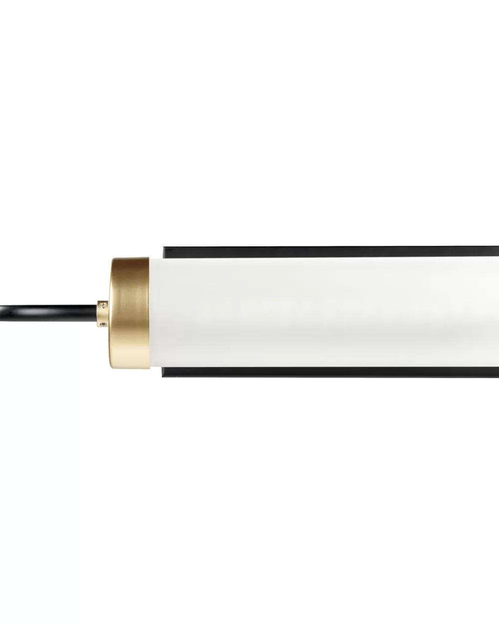 Lampada LED da Parete Beliani in Metallo Nero/Dorato - Modello Jacobs, Saldi Esclusivi!