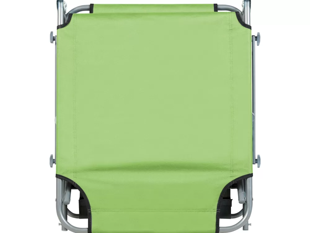 Offerta Imperdibile Beliani - Sedia Relax in Acciaio con Parasole, Verde Lime Elegante - Versione Foligno
