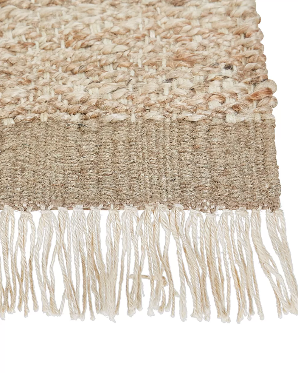 Tappeto Elegante Beliani® Matto Juutti in Beige 160x230 cm - Abana Collection