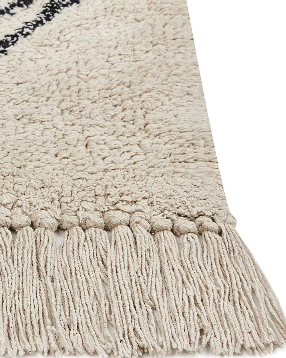 Copriletto Beliani in Cotone Naturale Beige 160x230 - Offerta Esclusiva con Design Minimalista

(：，