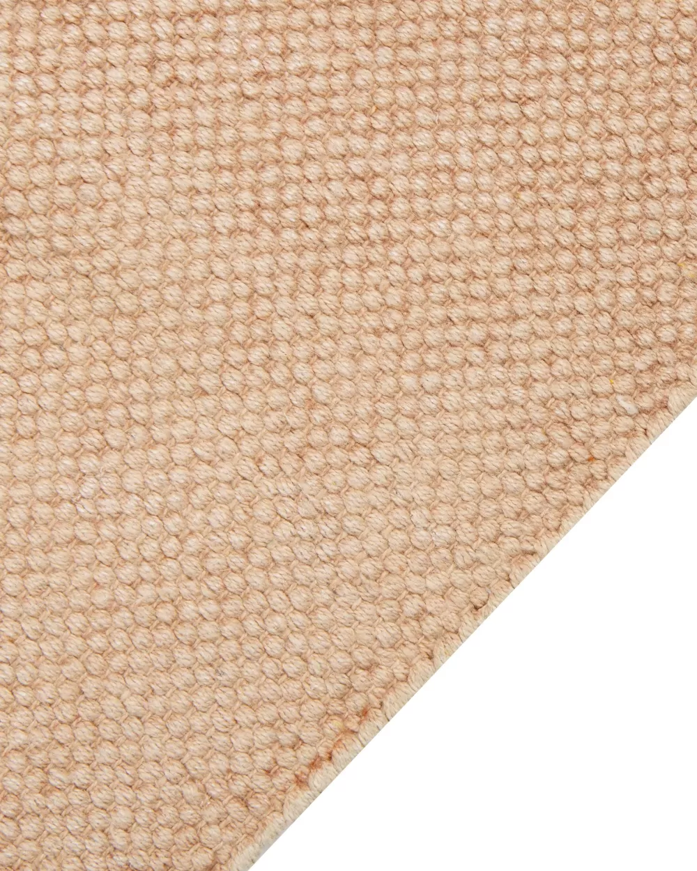Beliani Tappetino in Cotone Beige 80x150 cm - Morbido Design Minimalista per Arredamento Casa