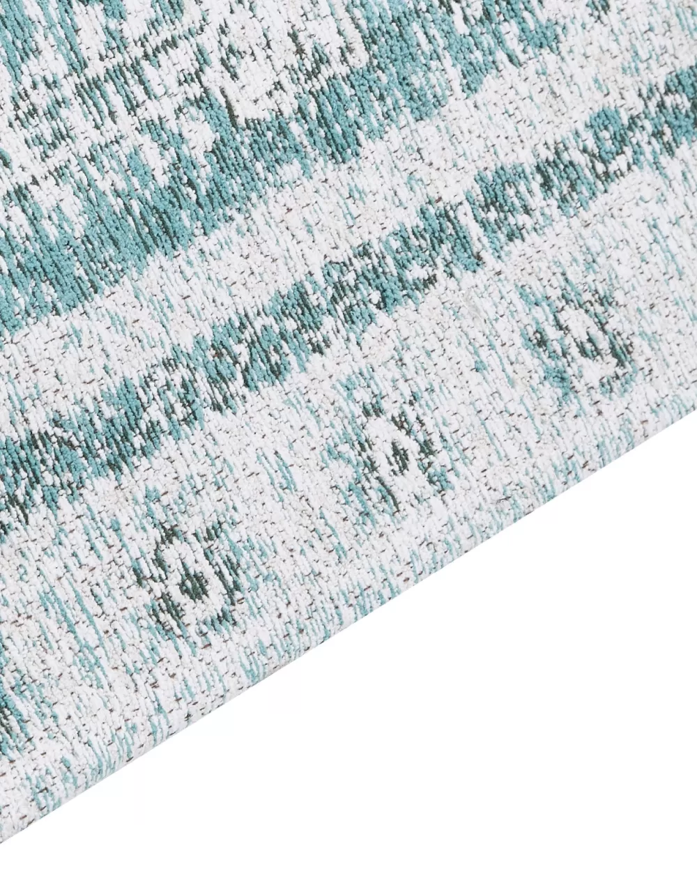 Copriletto Beliani Matto in Cotone Verde Menta Elegante, Misura 160x230 cm, Modello Fulla