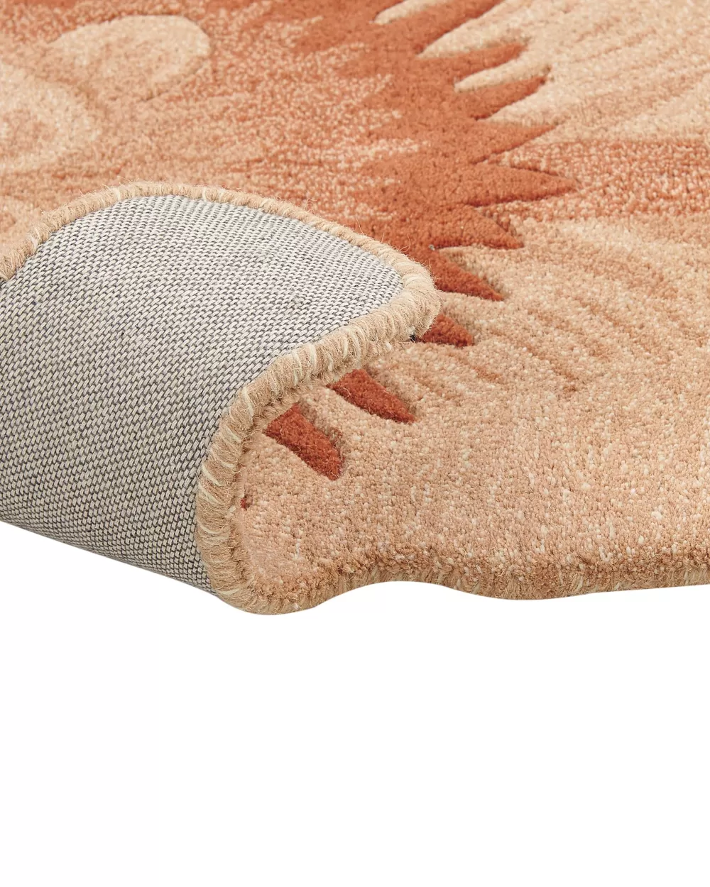 Tappeto Moderno Villa Beige Mufasa - 160x100 cm, Design Accogliente e Confezione Pronta Beliani