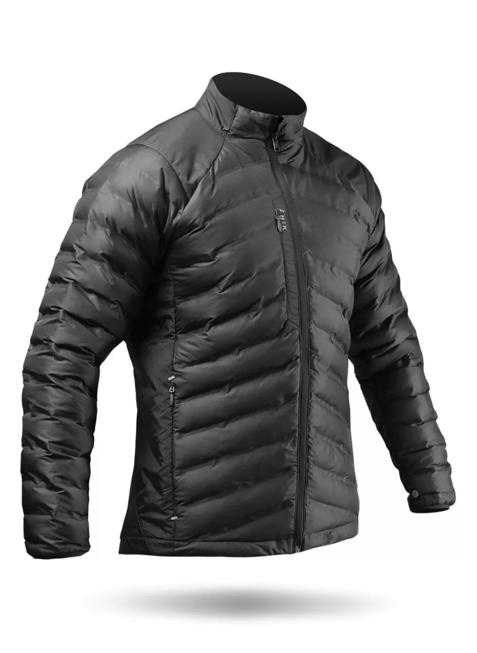 Giacca Termica Uomo Nero Techwear – Impermeabile Antivento con Rivestimento Cellulare Isolante – Moda Urbana Invernale