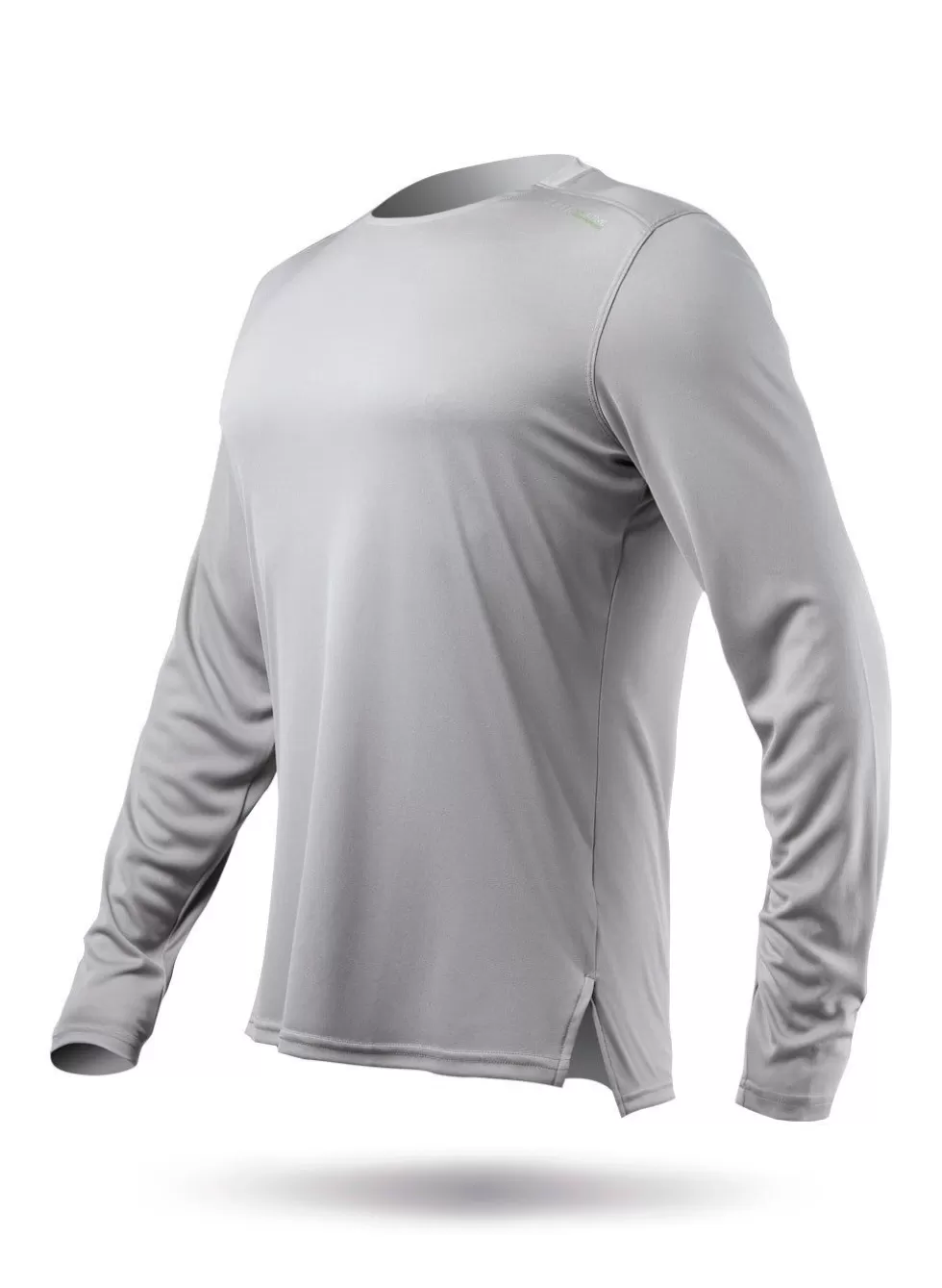 Maglietta UVActive Uomo a Maniche Lunghe - Grigio Antracite, Top Tecnologico con Protezione Solare Integrata