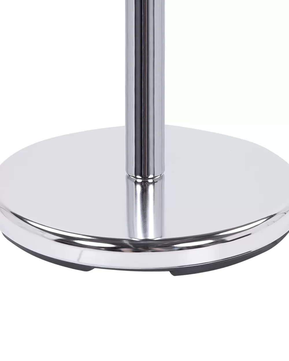Attaccapanni Moderno Beliani in Acciaio Inox con 12 Ganci - Design Claxton, Finitura Argento Lucido