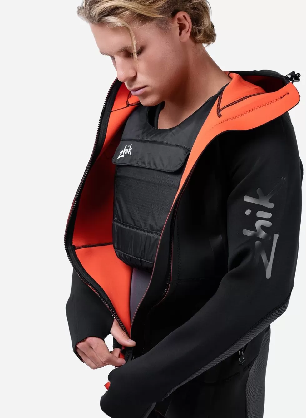 Ultraleggera Giacca Termica Uomo in Neoprene - Protezione Attiva Contro Freddo Intenso e Vento Glaciale