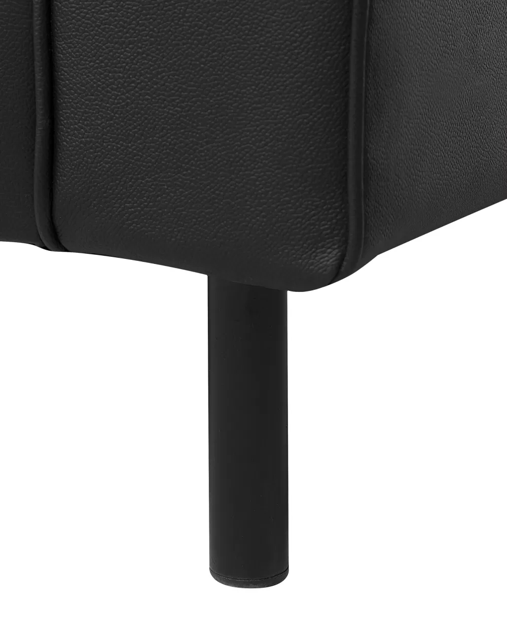 Poltrona Relax Beliani in Ecopelle Nera - Modello Savalen con Design Moderno e Comodità Premium | Offerta Imperdibile per Arredamento Contemporaneo