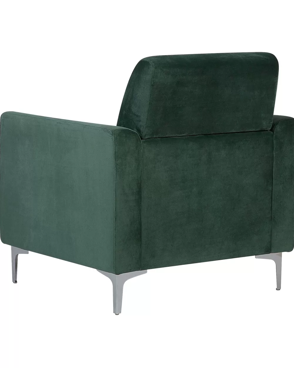 Beliani: Poltrona Reclinabile in Velluto Verde Smeraldo con Offerta Speciale - Design Moderno e Confortevole per il Tuo Relax