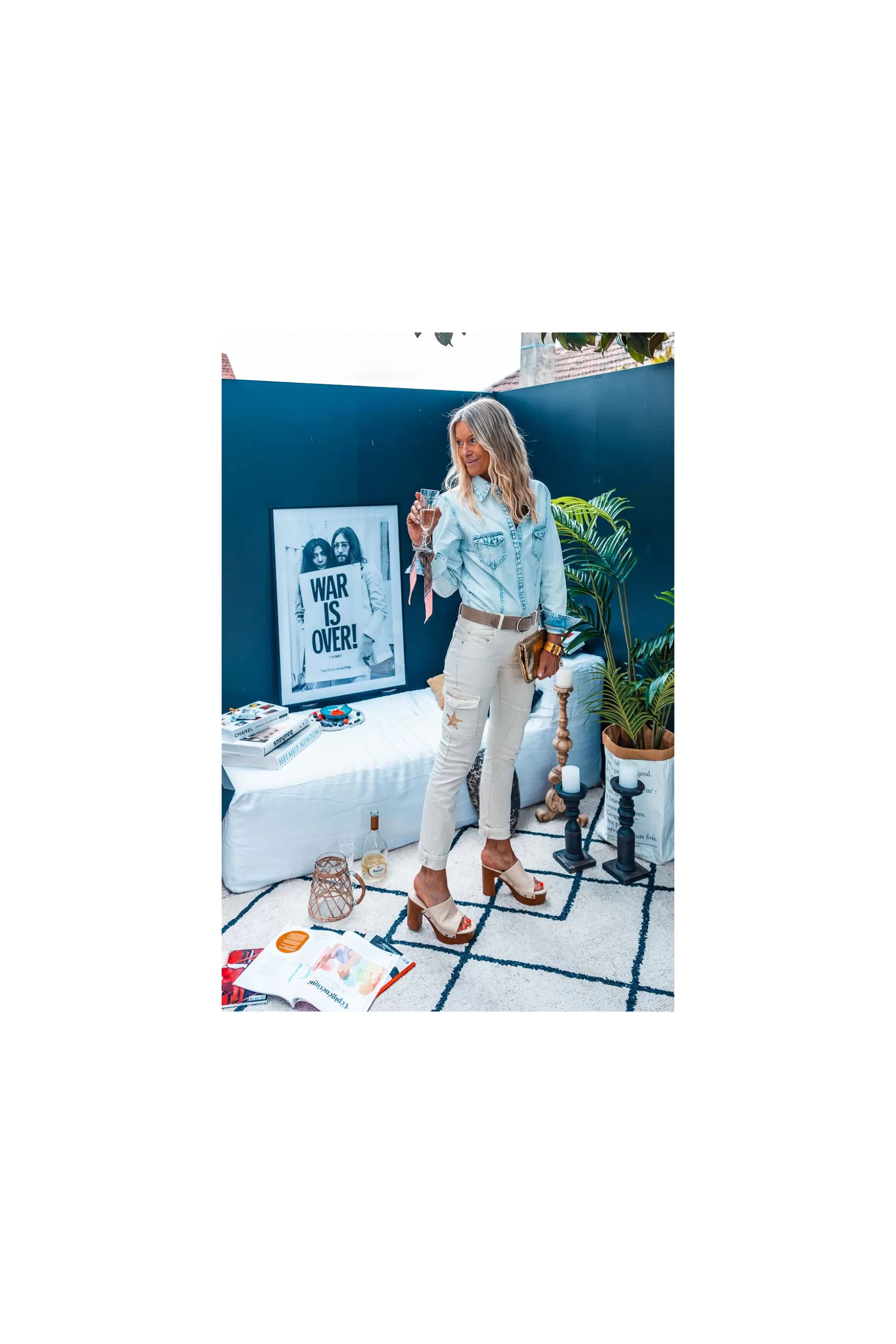 Pantaloni Eleganti Nami Beige in Saldo con Shorts Coordinati - Ultimi Pezzi Disponibili