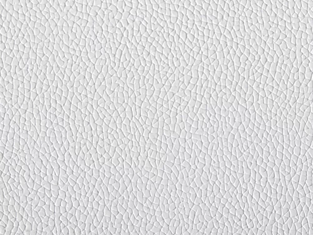Beliani Letto Laval Parisanky in Pelle Autentica - Struttura Rotonda Bianca 180x200 cm per Camera da Letto Elegante