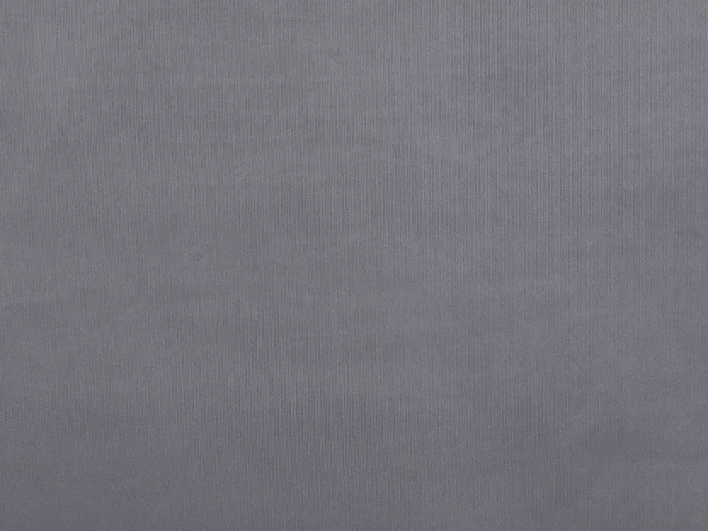 Letto Matrimoniale Beliani Parisanky in Velluto Grigio Antracite, 180x200 cm - Design Scandinavo con Base Compatta 

（：，