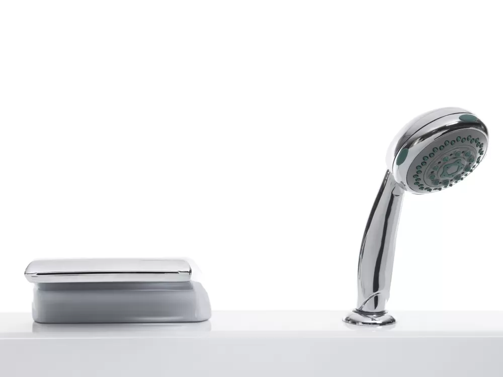 Beliani Vasca Idromassaggio con Luci LED Integrate - Modello Varadero, 183x90 cm, Design Moderno e Bianco Luminoso