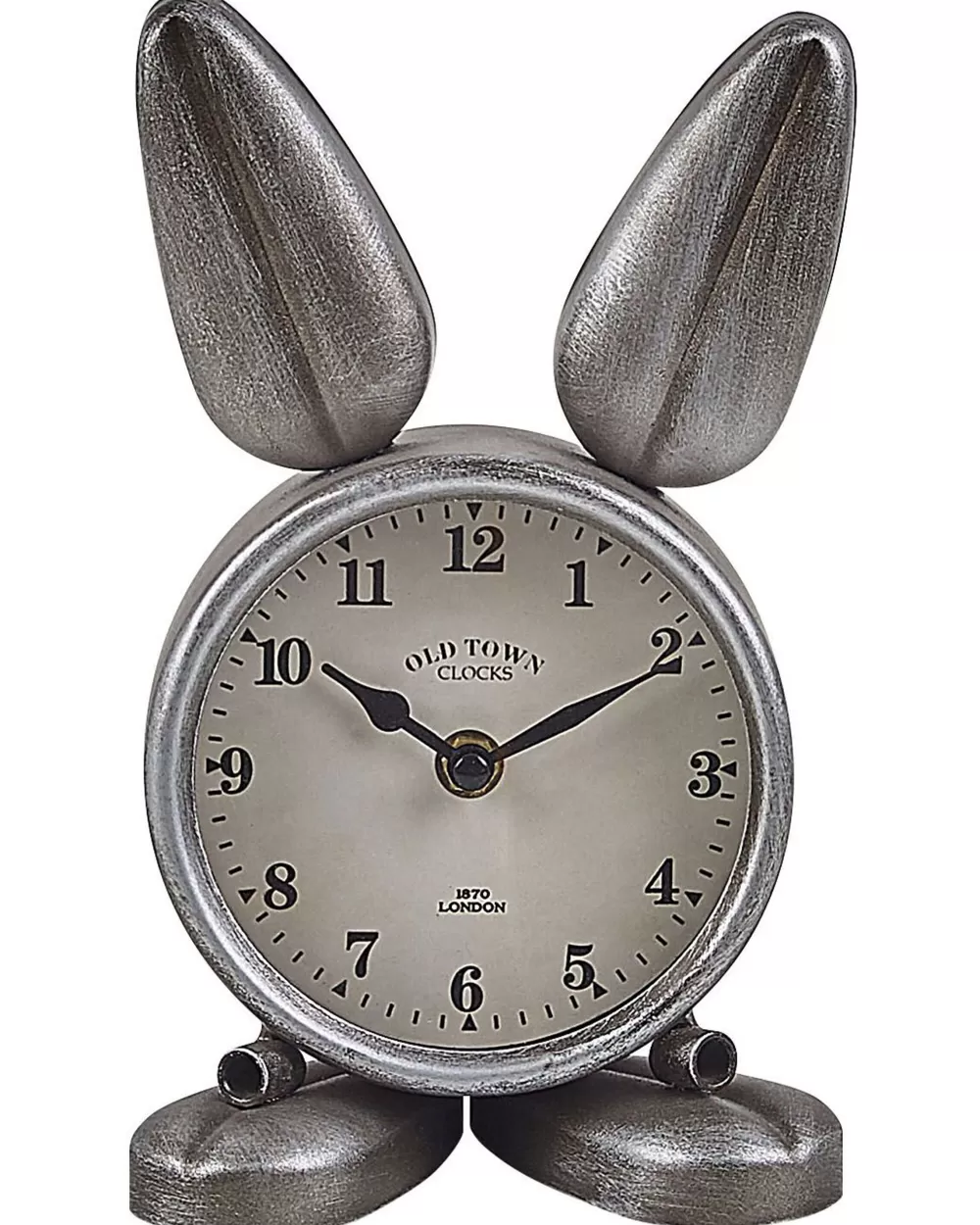 Cavalletto da Tavolo in Ferro Argento Beliani 15x24 cm - Design Thusis per Camera dei Bambini