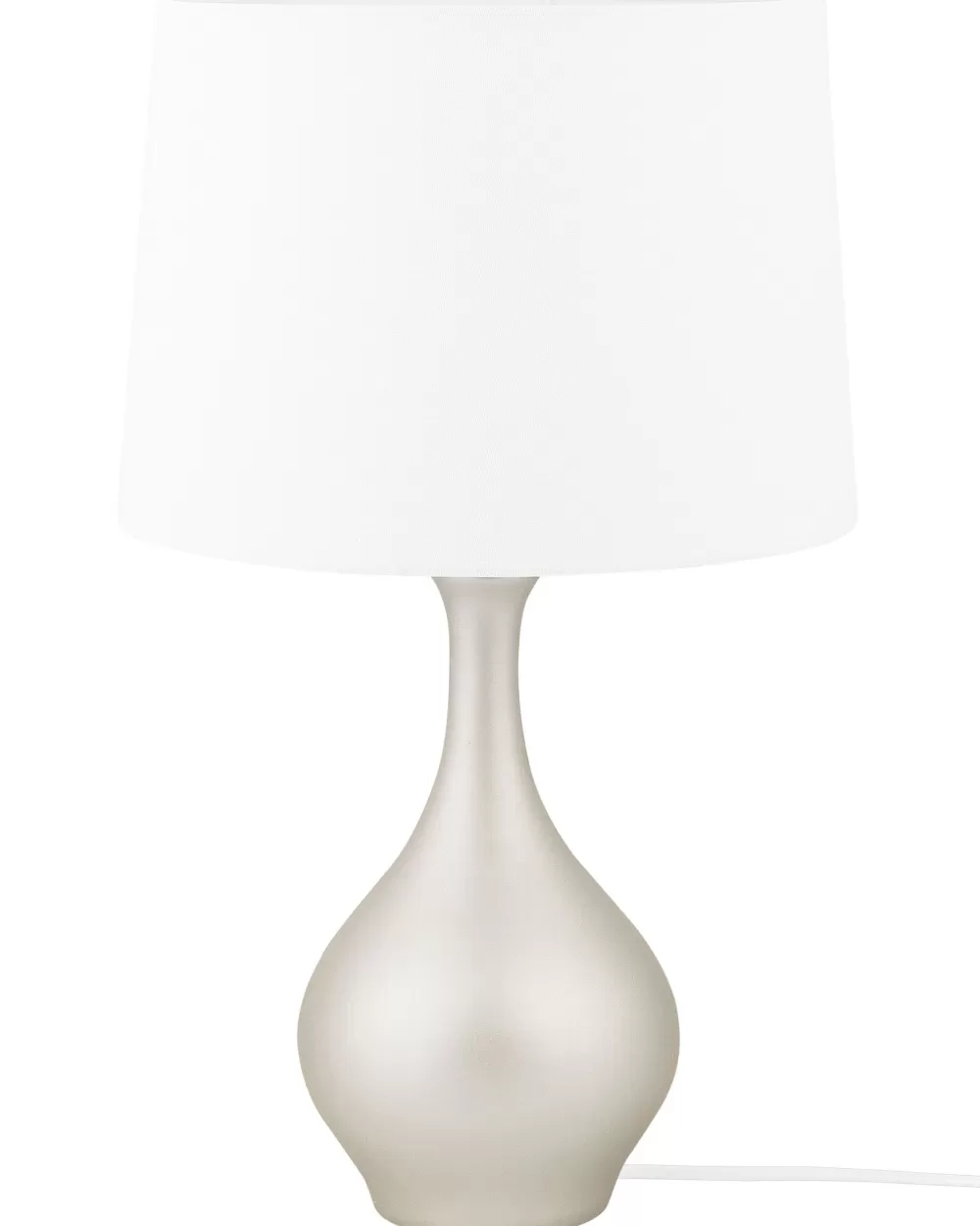 Lampada da Tavolo Elegante in Ceramica Dorata Salla - Design Moderno Beliani