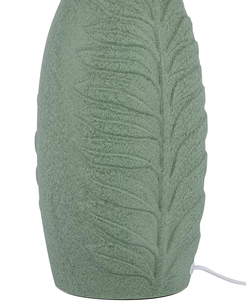 Lampada da Tavolo Beliani Ohio - Design Moderno in Ceramica Verde, Illuminazione Elegante per Interni