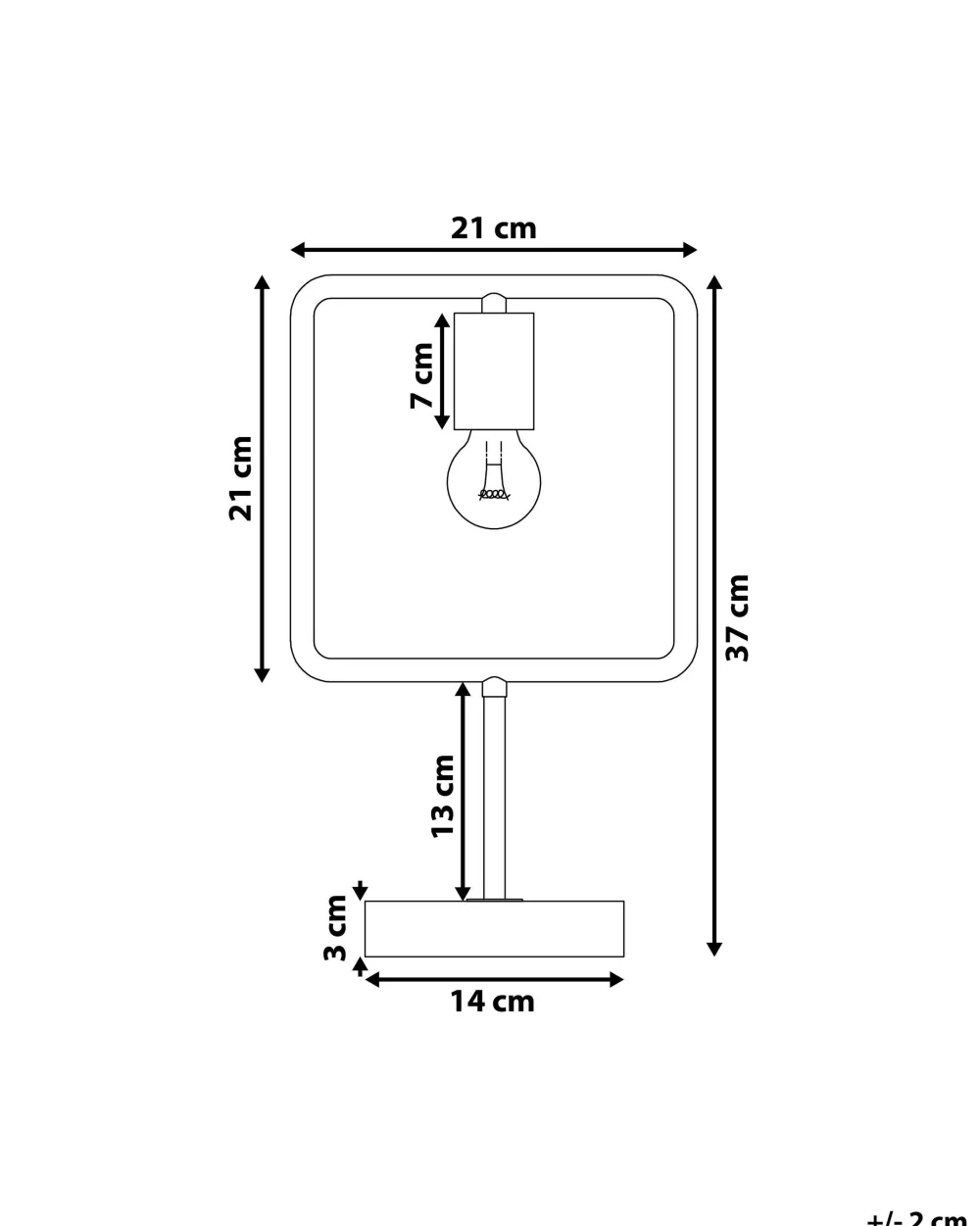 Lampada da Tavolo Moderna con Finitura Rame Effetto Metallo - Design Mundo by Beliani