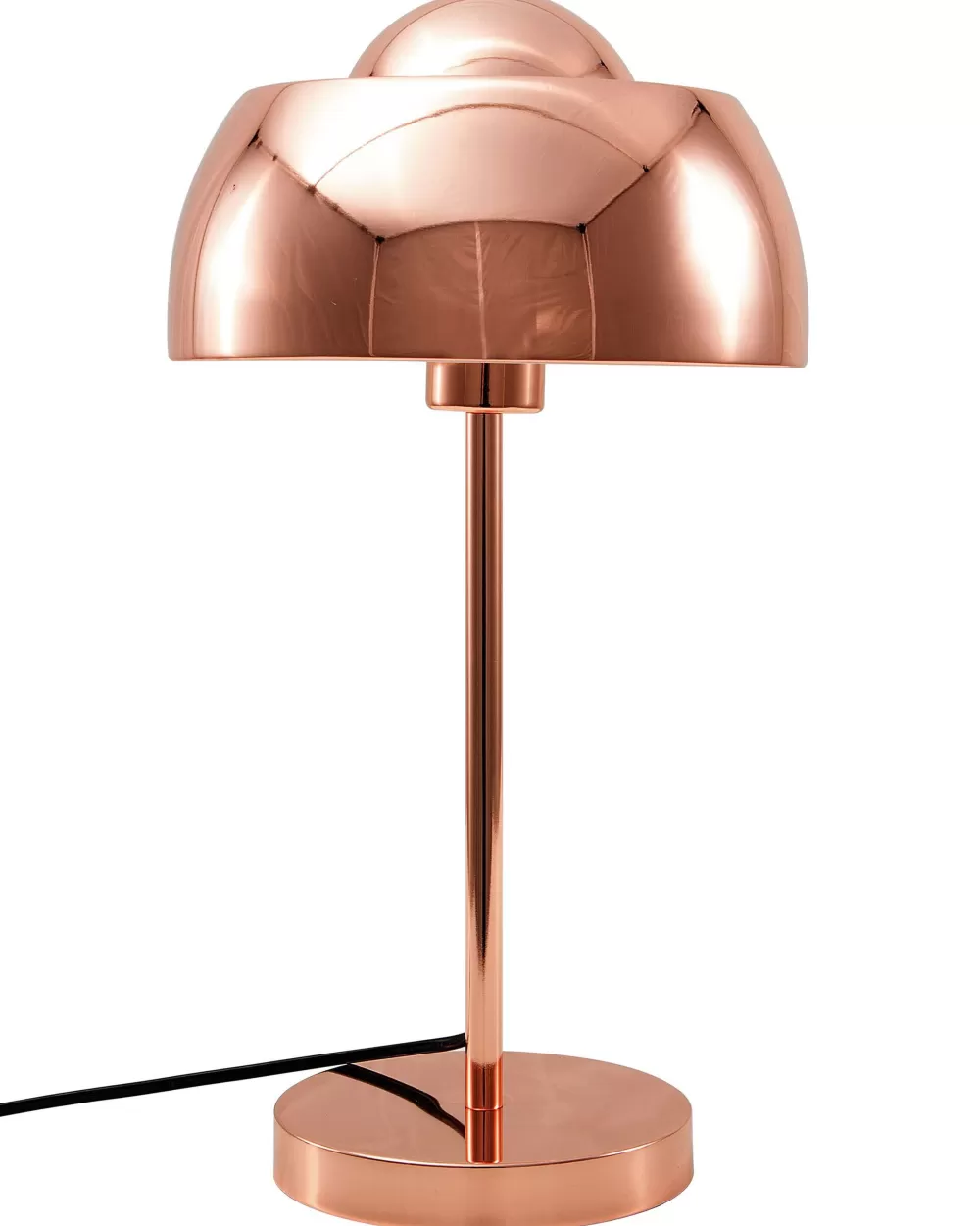 Lampada da Tavolo Beliani Senette in Rame Metallizzato - Design Moderno con Finitura Antica, Ideale per Arredamento Elegante