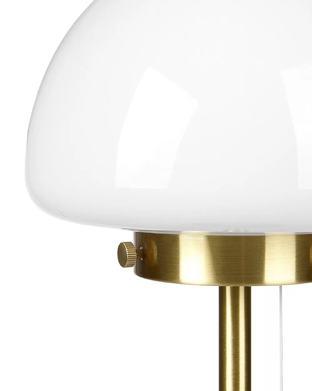 Lampada da Tavolo Moruga in Ferro Dorato - Design Moderno Beliani