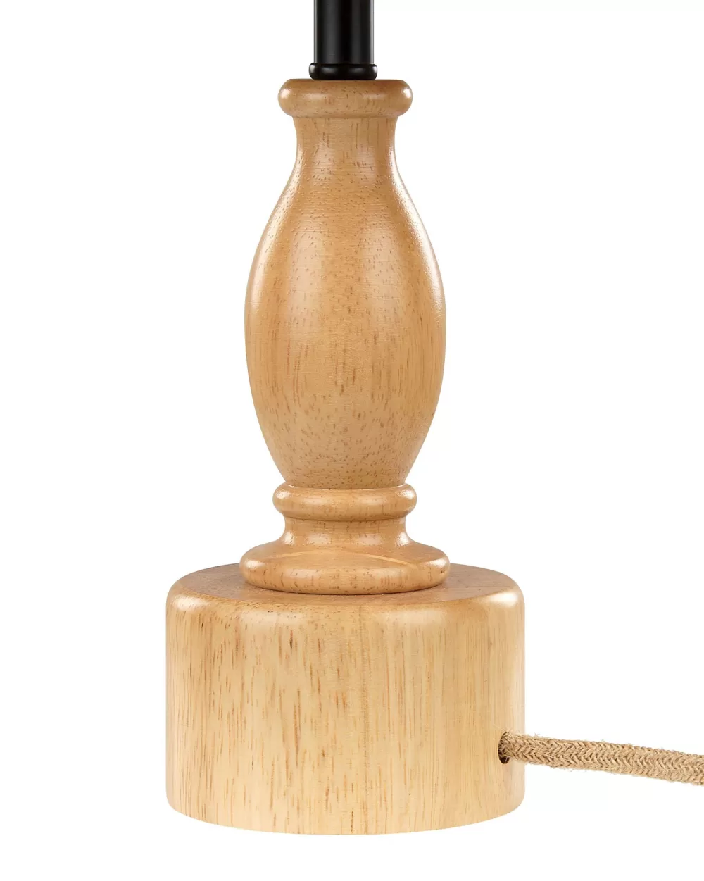 Lampada da Tavolo Elegante in Legno di Quercia Chiaro - Morona, Design Moderno Beliani con Offerta Speciale