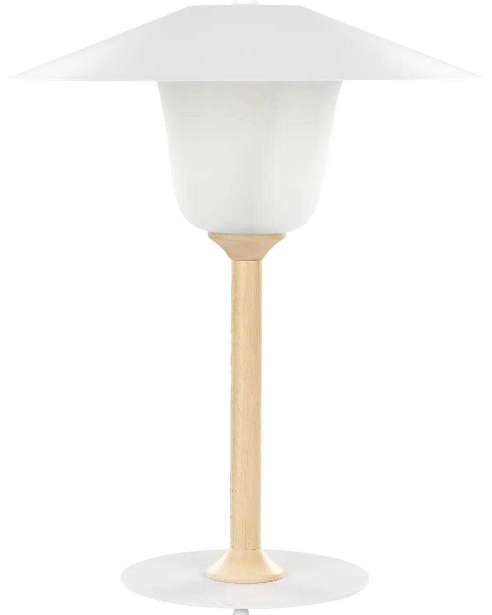 Beliani Moppy: Lampada da Tavolo in Quercia Bianca, Design Moderno e Minimalista