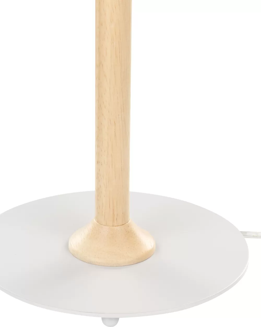 Beliani Moppy: Lampada da Tavolo in Quercia Bianca, Design Moderno e Minimalista