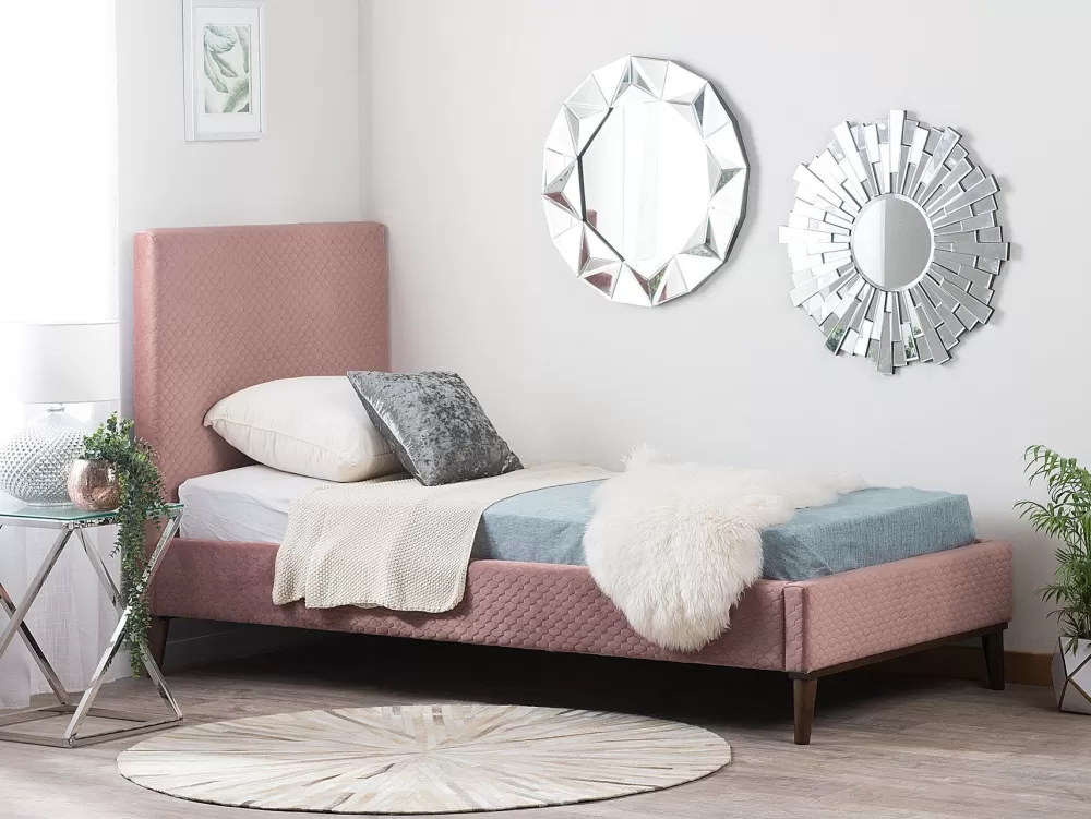 Beliani Materasso a Molle Insacchettate per Camera dei Bambini - Conforto Perfetto per il Sonno dei Più Piccoli, 90x200 cm con Supporto a Media Fermezza e Design Elegante
