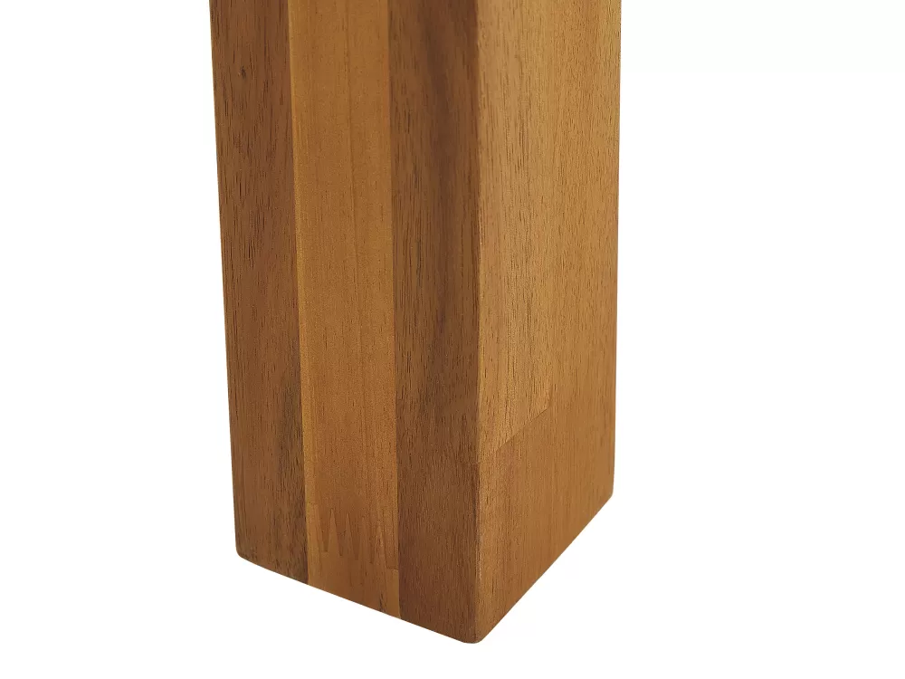 Beliani Outlet - Tavolo da Esterno in Legno di Acacia Chiaro, Design Elegante 210x90 cm - Ideale per Spazi Aperti, Collezione Livorno