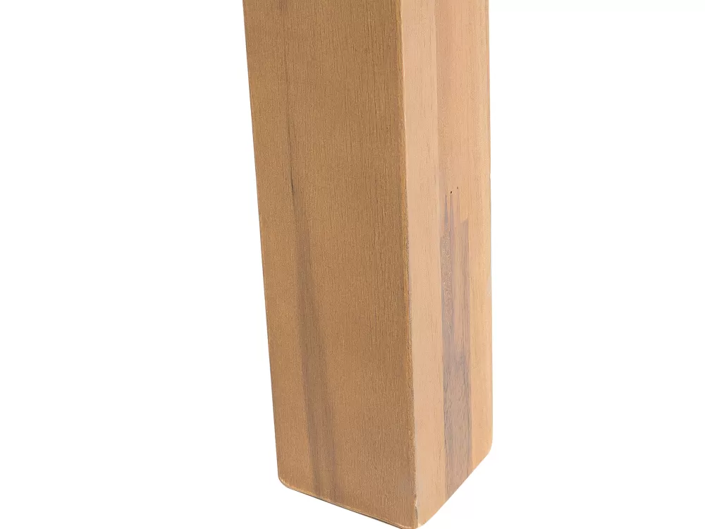 Tavolo da Esterno Regolabile in Legno di Acacia Chiaro Beliani - Design Elegante con Prolunga 180/240 cm x 100 cm, Ideale per Giardino e Terrazzo | Modello Cesana
