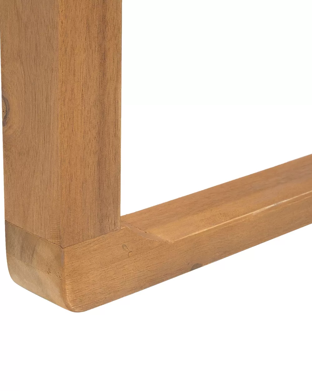 Sedia da Giardino Sassari con Imbottitura Grigia - Design Confortevole ed Elegante per Esterni Beliani