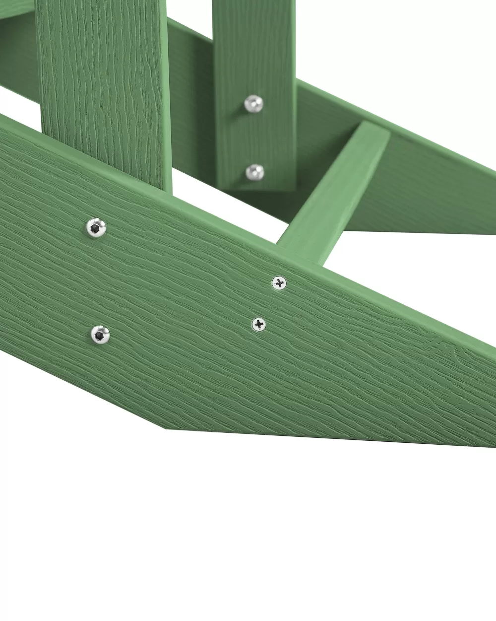 Sedia Adirondack Beliani Verde Smeraldo - Poltrona da Esterno con Schienale Ergonomico, Ideale per Relax in Giardino o Terrazzo