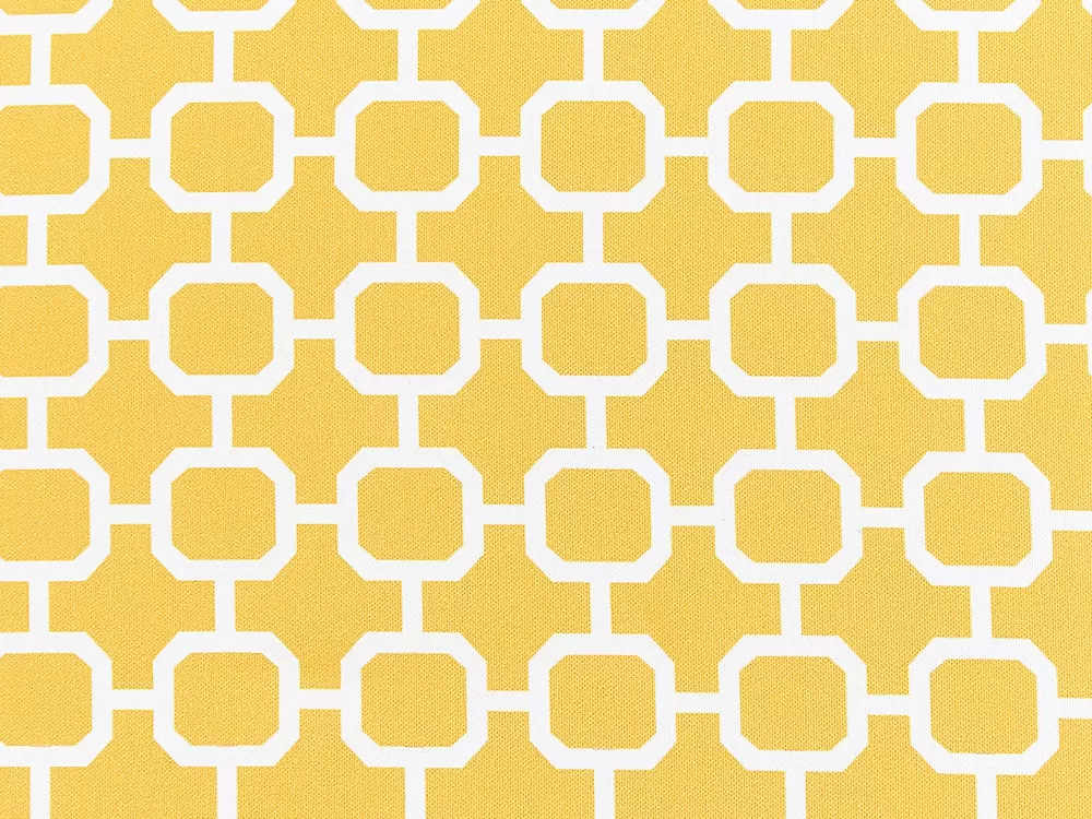 Coppia di Cuscini Morbidi per Sedia da Giardino Beliani - Giallo Vivace 37x34 cm, Pratici e Confortevoli
