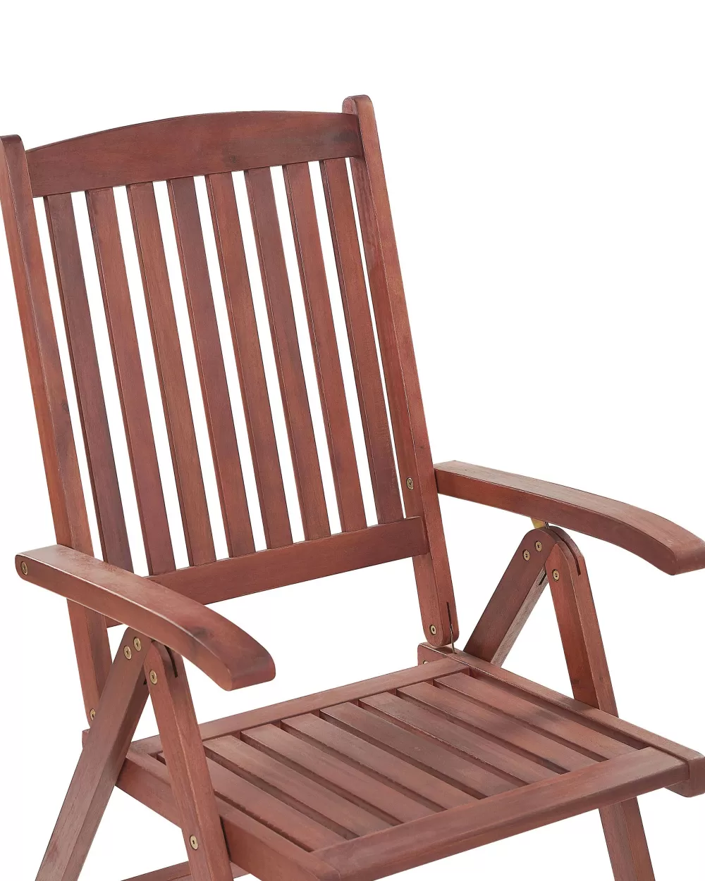 Beliani - Set Elegante da 6 Sedie da Giardino con Rivestimenti in Tonalità Naturale, Ispirazione Toscana per Arredo Esterno Confortevole