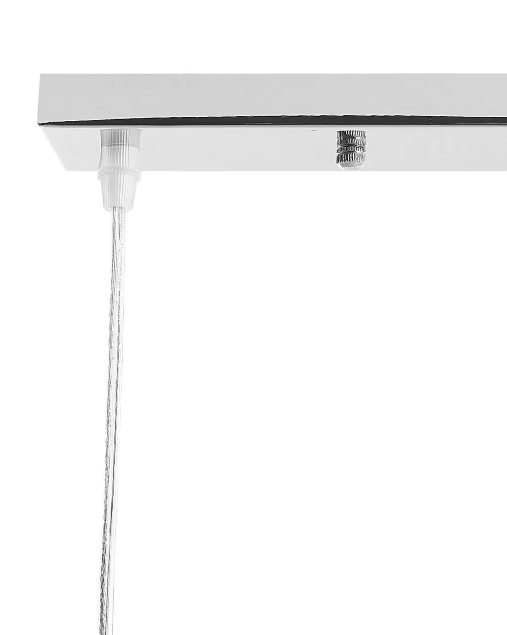 Lampadario Sospeso Beliani Chari - Design Moderno in Legno Chiaro con Doppia Illuminazione