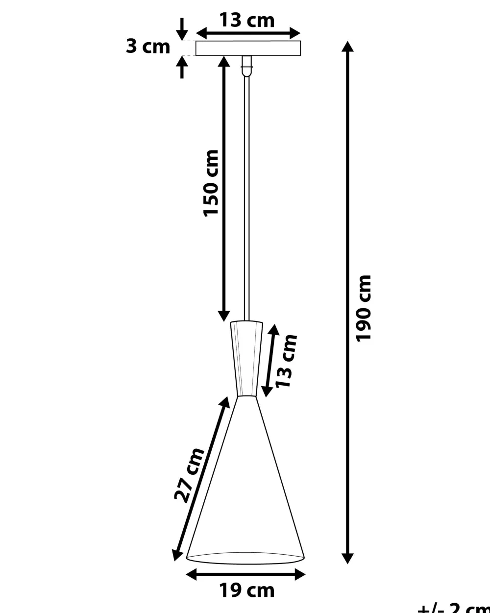 Lampada a Sospensione Beliani Tagus in Alluminio - Finitura Grigio Antracite con Dettagli Rame - Design Moderno per Interni - Disponibile Online