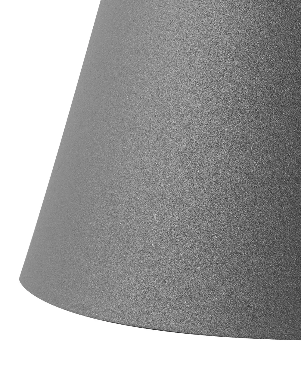 Lampada a Sospensione Beliani Tagus in Alluminio - Finitura Grigio Antracite con Dettagli Rame - Design Moderno per Interni - Disponibile Online