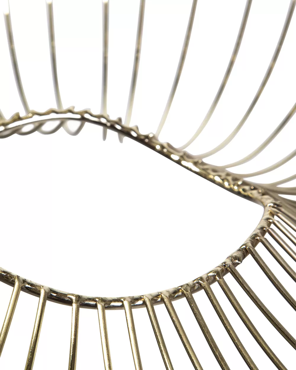 Beliani Tordino - Lampadario Moderno in Metallo Dorato con Design Elegante per Arredamento Casa