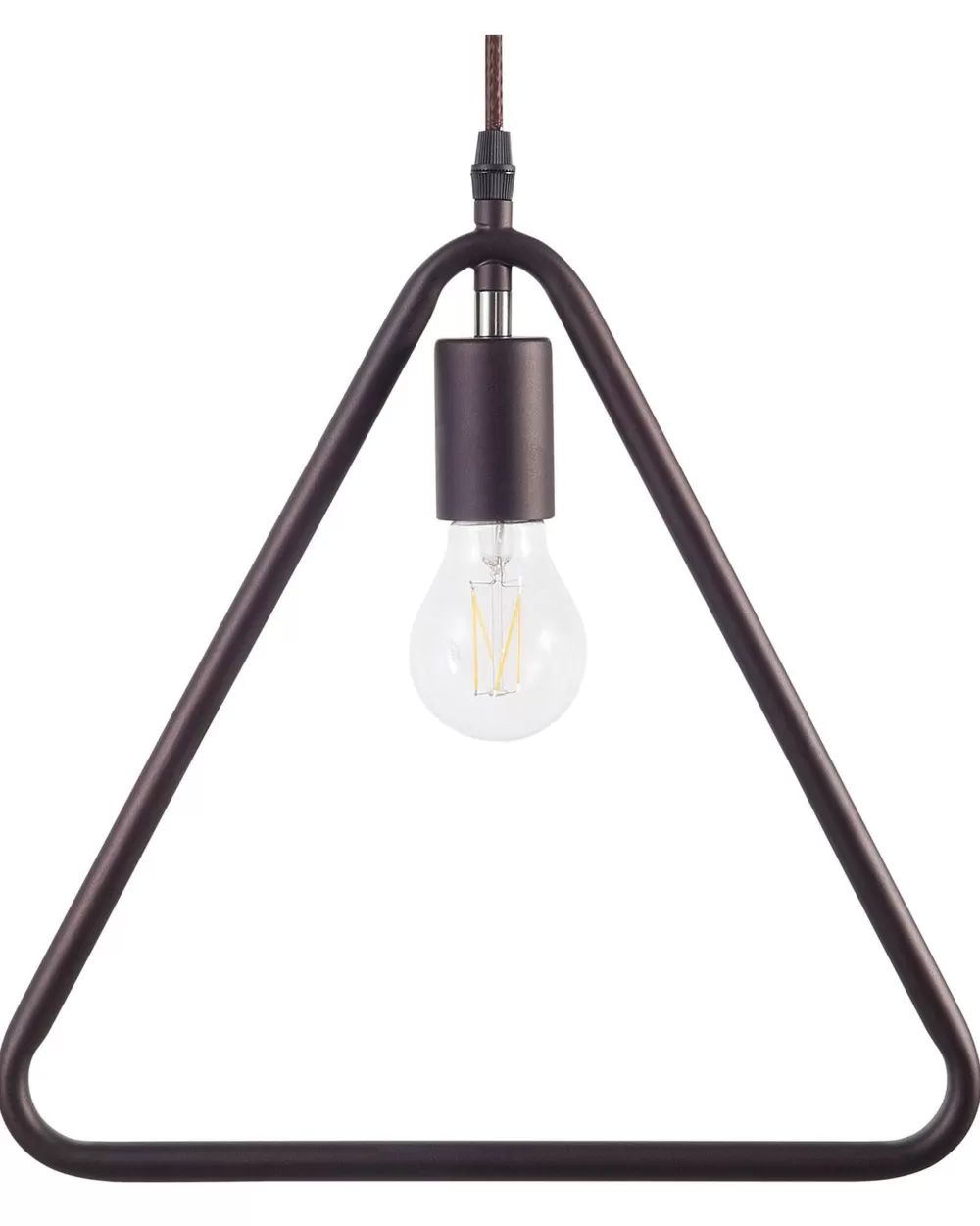 Lampada a Sospensione Beliani in Metallo Bronzo Antico - Design Moderno Juruena con Sconto Imperdibile