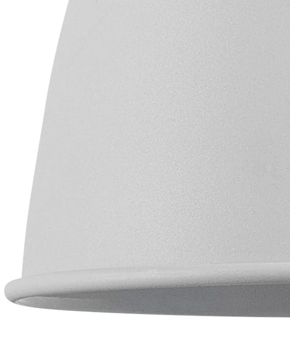 Lampadario Sospeso Beliani Narmada - Design Contemporaneo in Metallo Opaco Bianco Crema