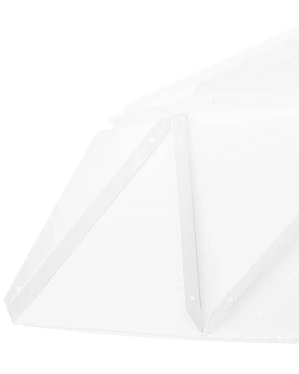 Lampadario a Sospensione Senia in Metallo Bianco - Design Moderno per Interni by Beliani