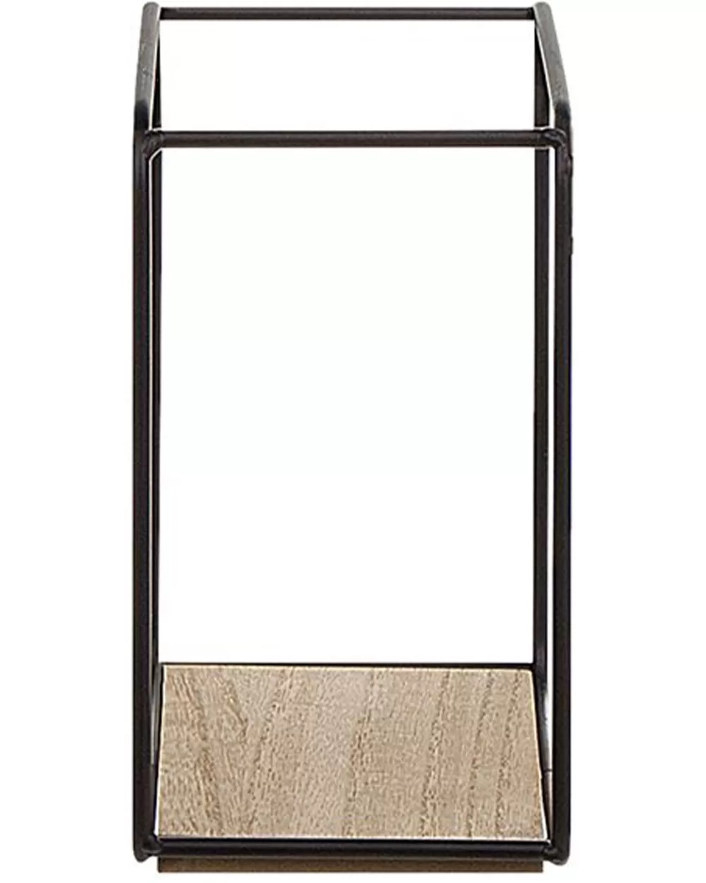 Beliani in Offerta: Ripiano da Parete a 5 Livelli con Struttura in Metallo e Legno Chiaro - Set Completo da 4 Pezzi, Design Moderno Brito