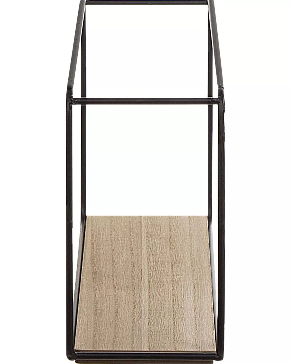 Beliani in Offerta: Ripiano da Parete a 5 Livelli con Struttura in Metallo e Legno Chiaro - Set Completo da 4 Pezzi, Design Moderno Brito