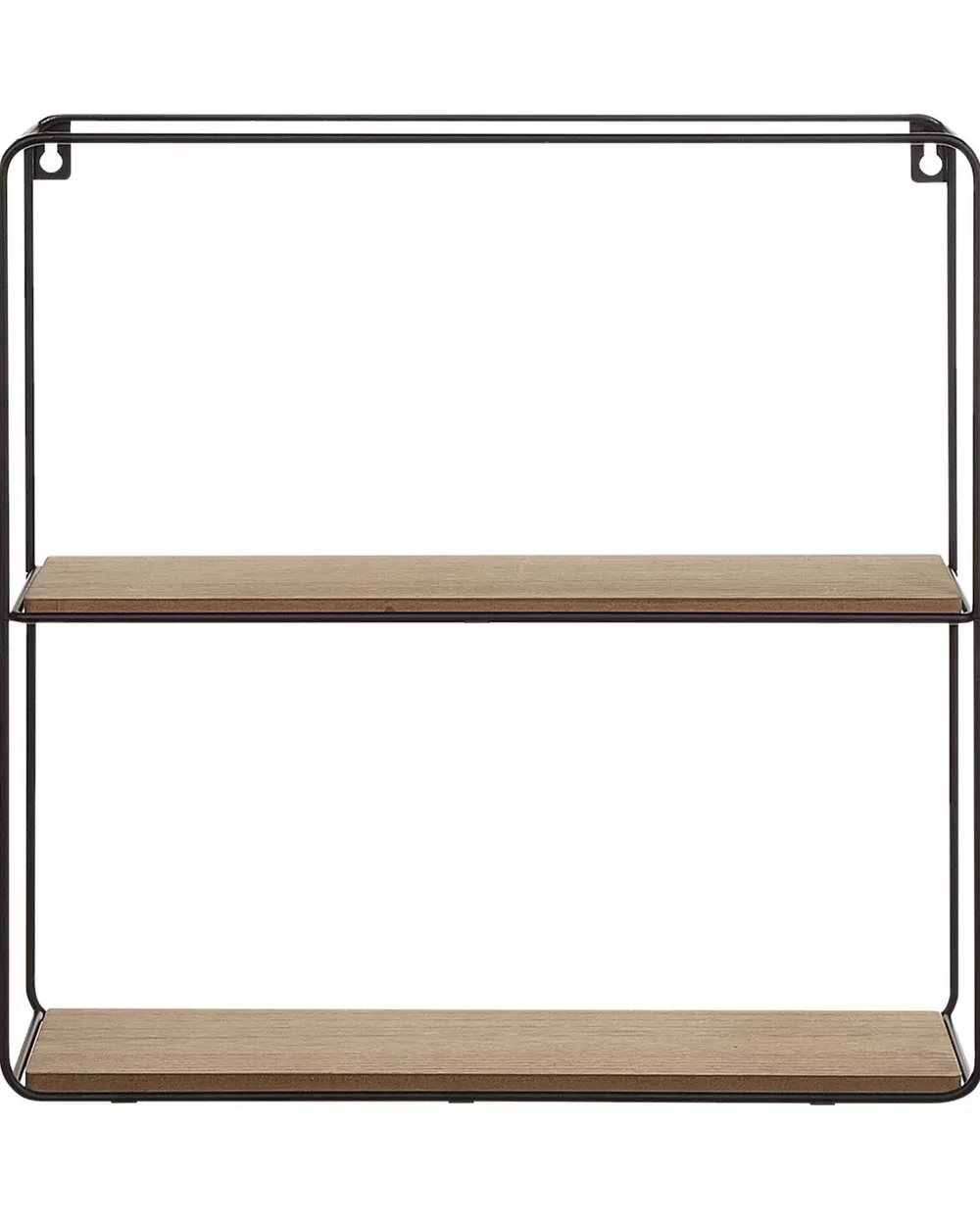 Beliani in Offerta: Ripiano da Parete a 5 Livelli con Struttura in Metallo e Legno Chiaro - Set Completo da 4 Pezzi, Design Moderno Brito