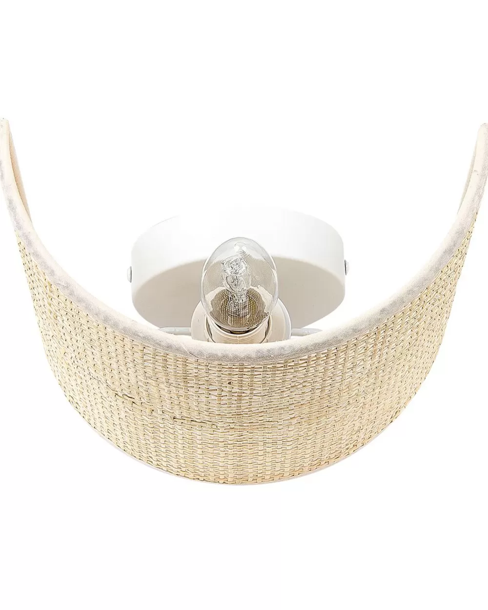 Lampada da Parete Rottinki Design Moderno - Colori Naturali Demitrie | Offerta Esclusiva Beliani