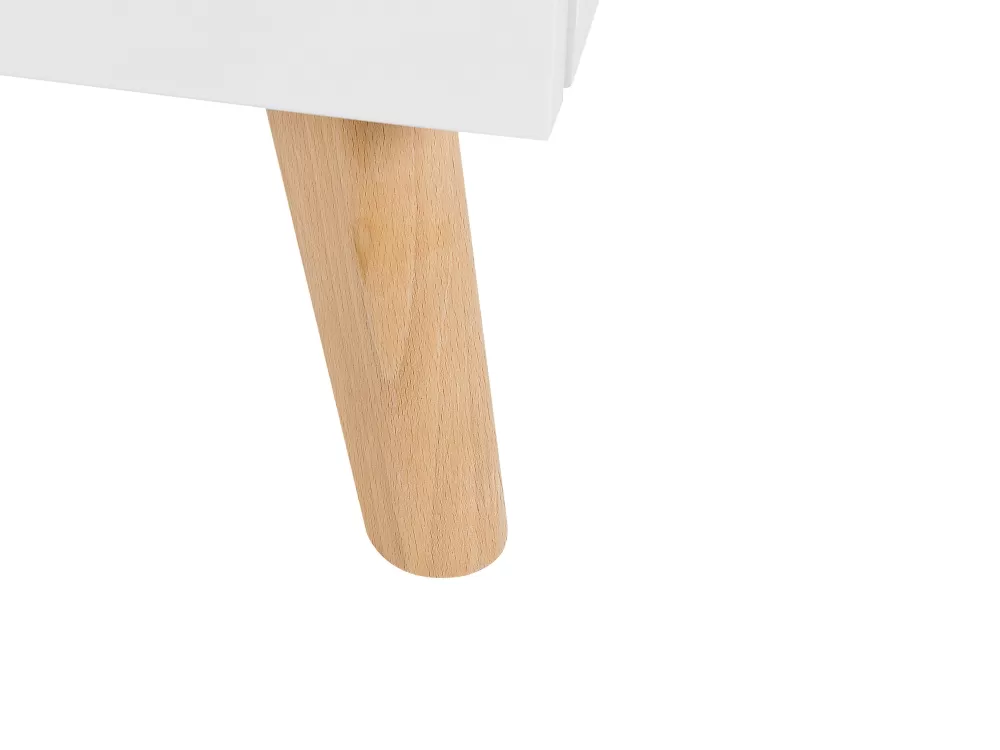 Armadio Senkki con 2 Ante in Legno - Bianco Avorio Scontato | Collezione Fili Beliani