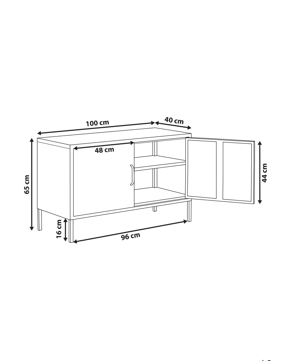 Armadio Moderno con 2 Ante e 2 Ripiani in Acciaio - Design Contemporaneo Blu Marino Elegante Beliani, Soluzione di Archiviazione Compatta Perfetta per Arredamenti Moderni